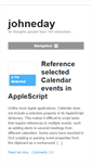 Mobile Screenshot of johneday.com